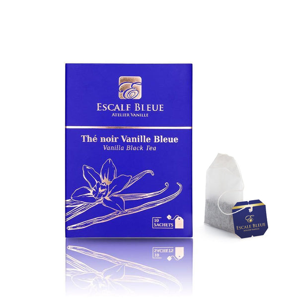 Thé vanille bleue de la Réunion - boîte cadeau